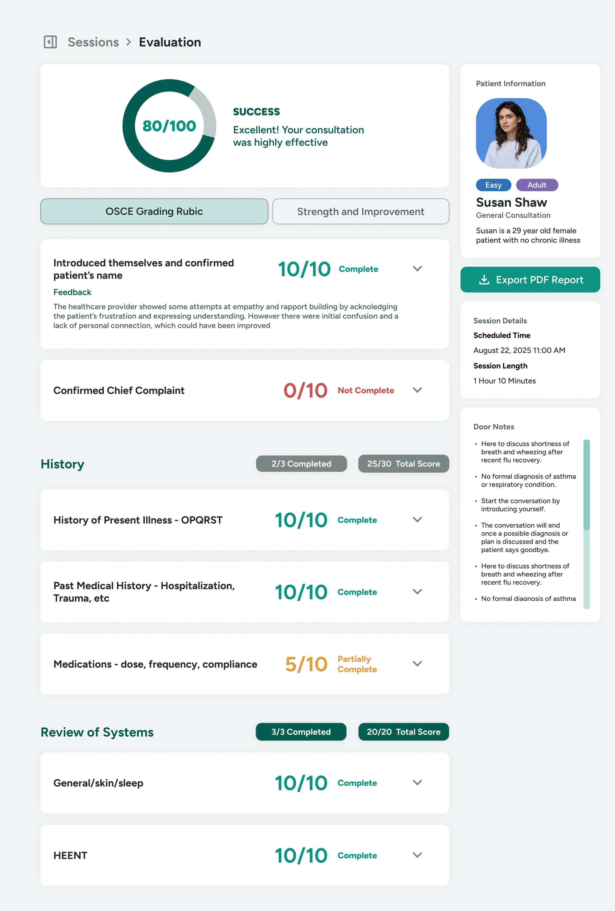 New Evaluation design