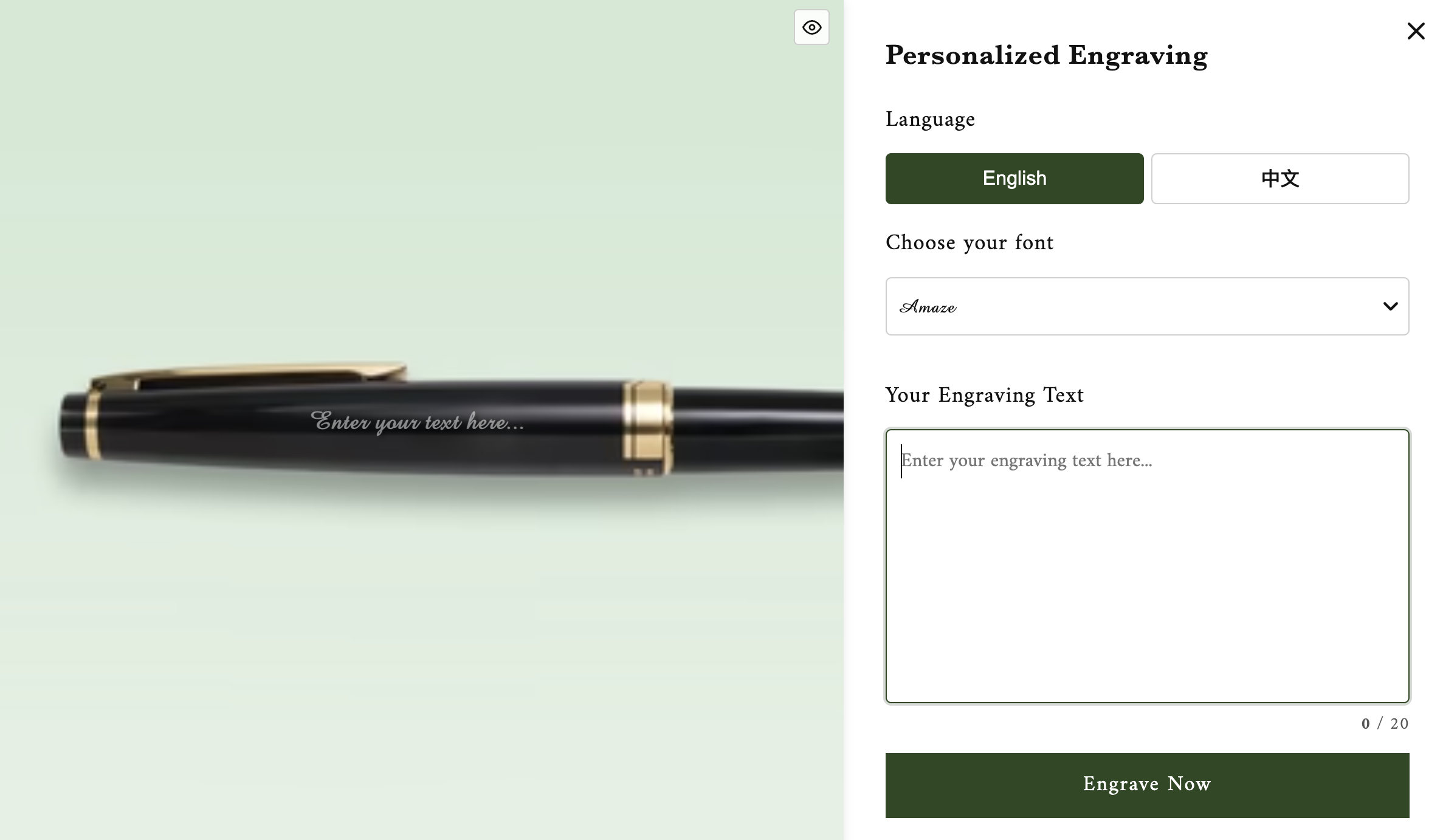 Contrasting text color